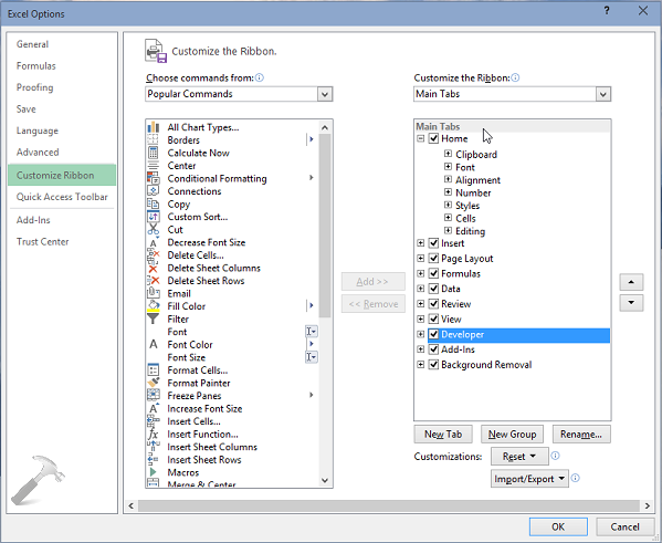 how-to-enable-developer-tab-in-office-2013